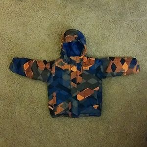 EUC TNF Toddler Boys Insulated Brier Jacket